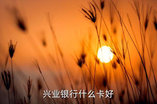 興業(yè)銀行什么卡好