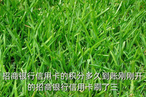 招商銀行一分兌換什么時候到賬，招商信用卡積分兌換禮品訂單幾天可以收到