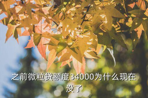 微粒貸額度為什么下降，為什么降額度