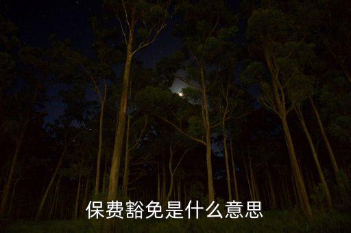 保費豁免是什么意思，保險中的豁免功能是怎樣解釋的