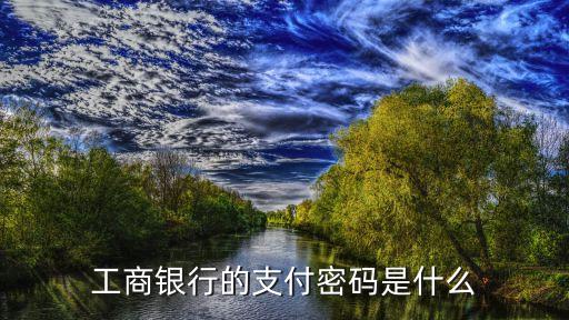 工商銀行的支付密碼是什么