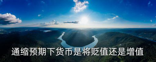 通縮預(yù)期下貨幣是將貶值還是增值