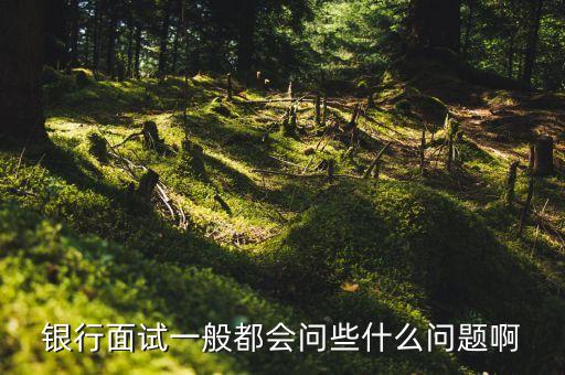 銀行面簽會問些什么，銀行面試一般都會問些什么問題啊