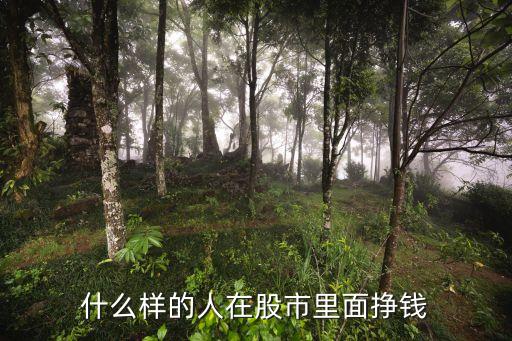 股市什么人能賺到錢，什么樣的人在股市中可以賺到錢