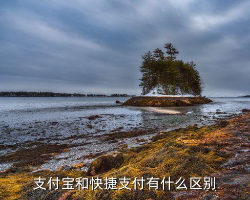支付寶和快捷支付有什么區(qū)別