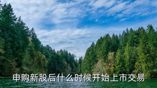 浙江申購什么時間上市時間，新股中簽一般啥時候上市