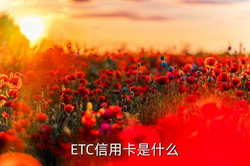 工銀etc信用卡叫什么，ETC信用卡是什么