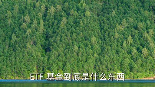 etf什么意思，etf和lof是什么意思啊
