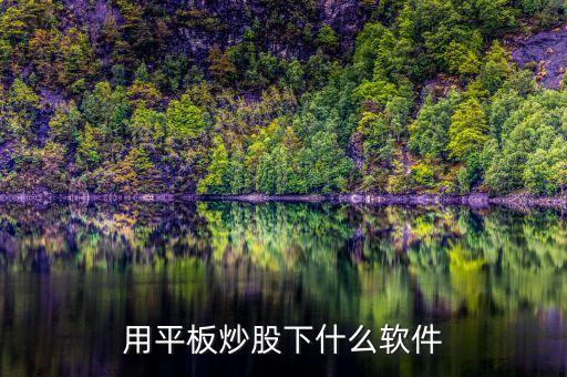 ipad用什么軟件炒股軟件哪個好，iPad有什么好的股票軟件