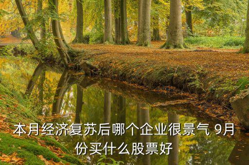 九月炒什么股最賺錢，9月份買什么股票