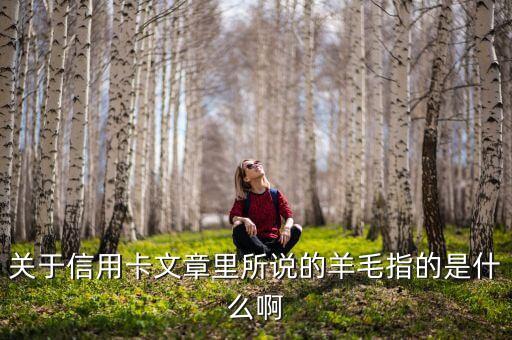 華夏信用卡羊毛 什么卡，華夏銀行的一種卡
