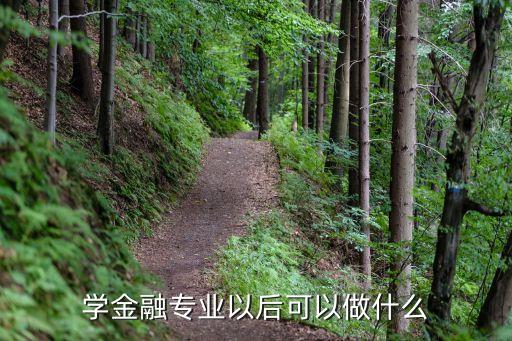 金融理財就業(yè)做什么，學(xué)金融可以干什么工作