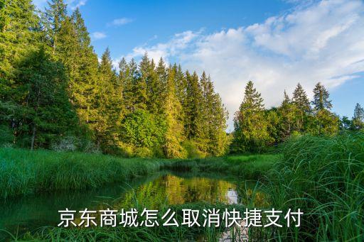 京東商城怎么取消快捷支付