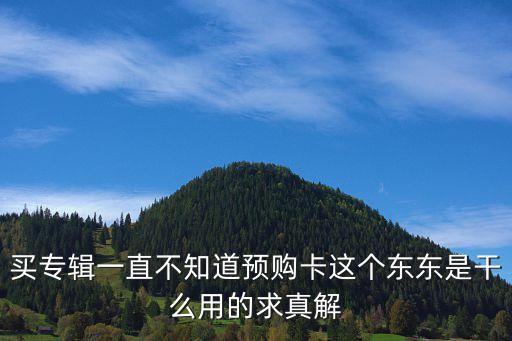 銀行預(yù)售卡是什么意思，銀聯(lián)預(yù)付卡是什么意思