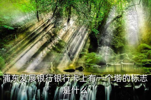 信用卡有個塔的是什么，浦東發(fā)展銀行銀行卡上有一個塔的標(biāo)志是什么