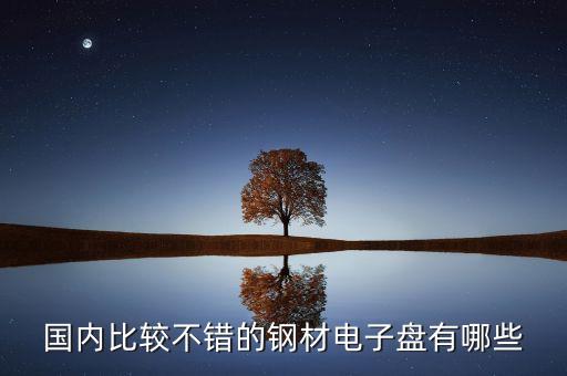 國(guó)內(nèi)比較不錯(cuò)的鋼材電子盤(pán)有哪些