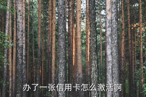 信用卡激活問什么，信用卡如何激活使用
