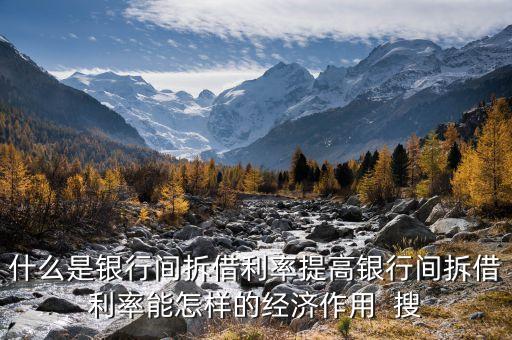 同行拆借是什么，商業(yè)銀行進(jìn)行同業(yè)拆借的主要原因是什么