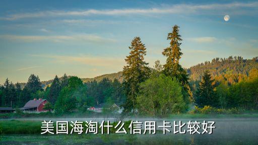 美國(guó)海淘什么信用卡比較好