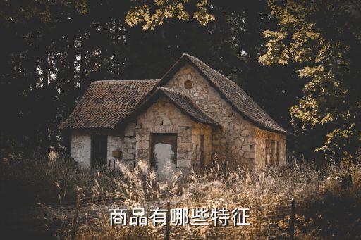 商品有哪些特征