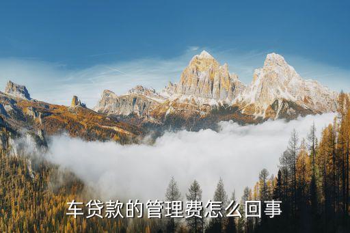 我來貸的管理費(fèi)是什么意思，管理費(fèi)是怎么回事利息的10就是比如年利