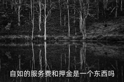 自如的服務(wù)費(fèi)和押金是一個(gè)東西嗎