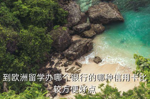 到歐洲留學(xué)辦哪個銀行的哪種信用卡比較方便好點(diǎn)