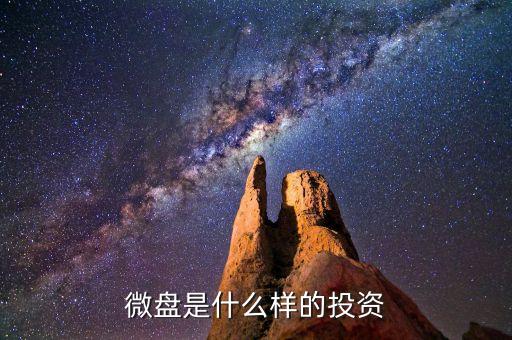 美易理財 讓正確的是什么意思，微盤是什么樣的投資