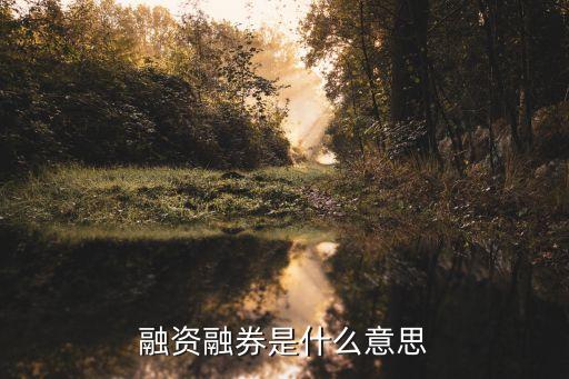 什么是融資融券業(yè)務(wù)，什么是融資融券能通俗點的解釋下嗎最好說個實例