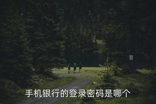 手機網(wǎng)銀的密碼是什么，手機銀行的登錄密碼是哪個