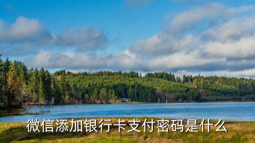 微信支付怎樣用銀行卡支付密碼是什么，微信銀行卡中的支付密碼是什么