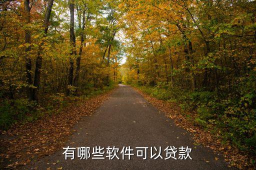 有哪些軟件可以貸款