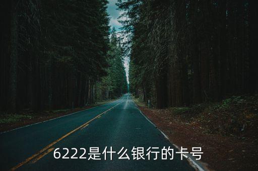 6222是什么銀行的卡號(hào)