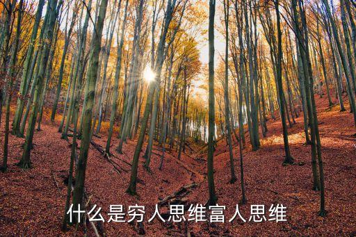 什么是真正的富人思維，窮人思維和富人思維講的究竟是什么又是如何過渡的呢