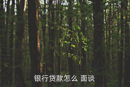 銀行按揭面談問什么，銀行貸款面談需要哪些資料