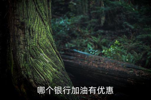 哪個(gè)銀行加油有優(yōu)惠