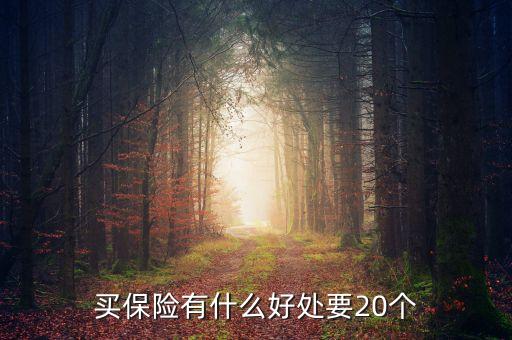 買(mǎi)保險(xiǎn)有什么好處要20個(gè)