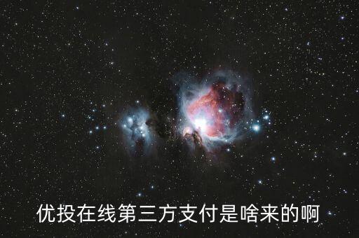 優(yōu)投utou是什么，誰(shuí)給介紹一下優(yōu)優(yōu)UU是什么方式的