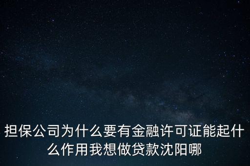 金融許可證有什么用，金融許可證是做什么用的