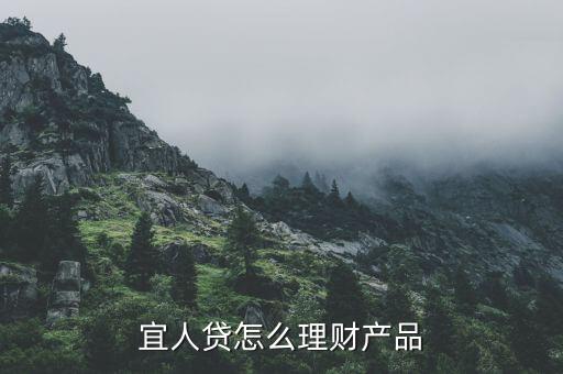 宜人貸有什么產(chǎn)品，宜人貸怎么理財產(chǎn)品
