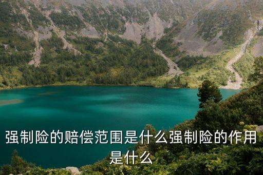強(qiáng)制險(xiǎn)賠償范圍是什么意思，強(qiáng)制險(xiǎn)的賠償范圍是什么強(qiáng)制險(xiǎn)的作用是什么