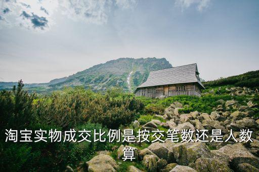 什么是實(shí)物交易比例，淘寶上賣家實(shí)物和虛擬交易比例