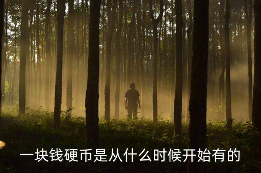 一塊錢硬幣是從什么時候開始有的