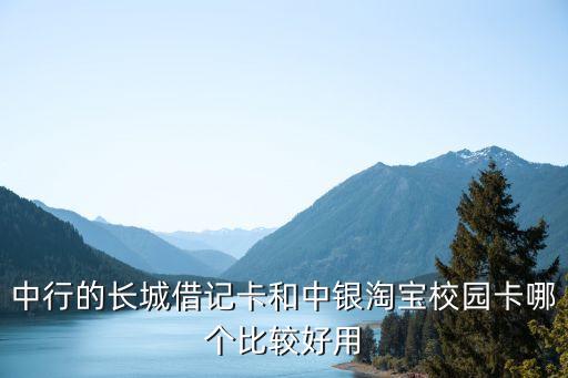 長城校園卡有什么好處，中國銀行長城電子借紀卡主要用途