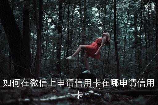 申請(qǐng)微信用什么申請(qǐng)信用卡，如何在微信上申請(qǐng)信用卡在哪申請(qǐng)信用卡