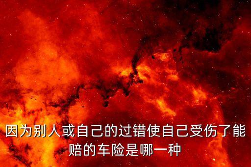 車險(xiǎn)什么賠自己，車輛交強(qiáng)險(xiǎn)是什么出了事故能賠自已車嗎