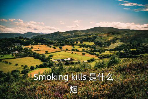 杏林卡是什么，Smoking kills 是什么煙