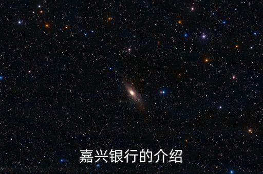 嘉興銀行的介紹