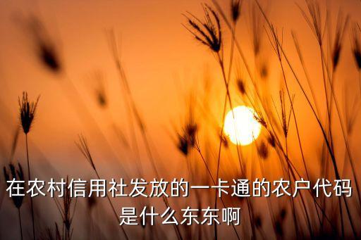 農(nóng)補卡編號是什么意思，銀行卡上編號表示什么意義和火車票上的號碼分別是什么意義