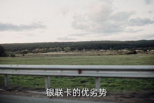 銀聯(lián)的劣勢(shì)是什么，銀聯(lián)卡的優(yōu)劣勢(shì)